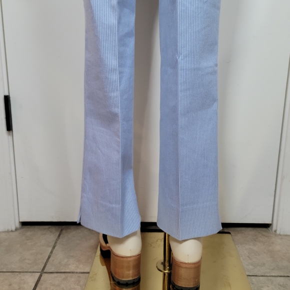 LOFT Marisa Fit Riviera Pinstripe Slim Pants Size 4 Classic Workwear Staple - Picture 7 of 11